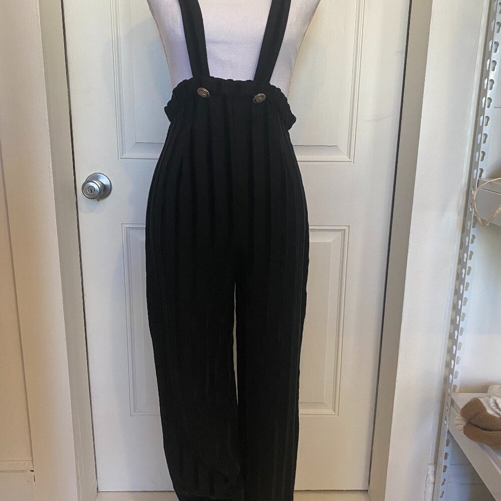 Vintage Versace Corset Style Trousers with Suspenders